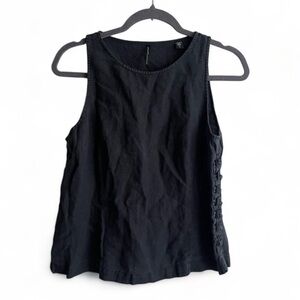 Isda & co 100% linen tank top